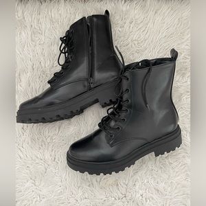 Black Combat Boots